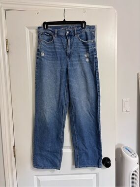 American Eagle Outfitters Blue Straight Leg Jeans
